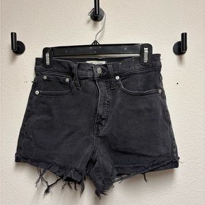 Madewell black shorts